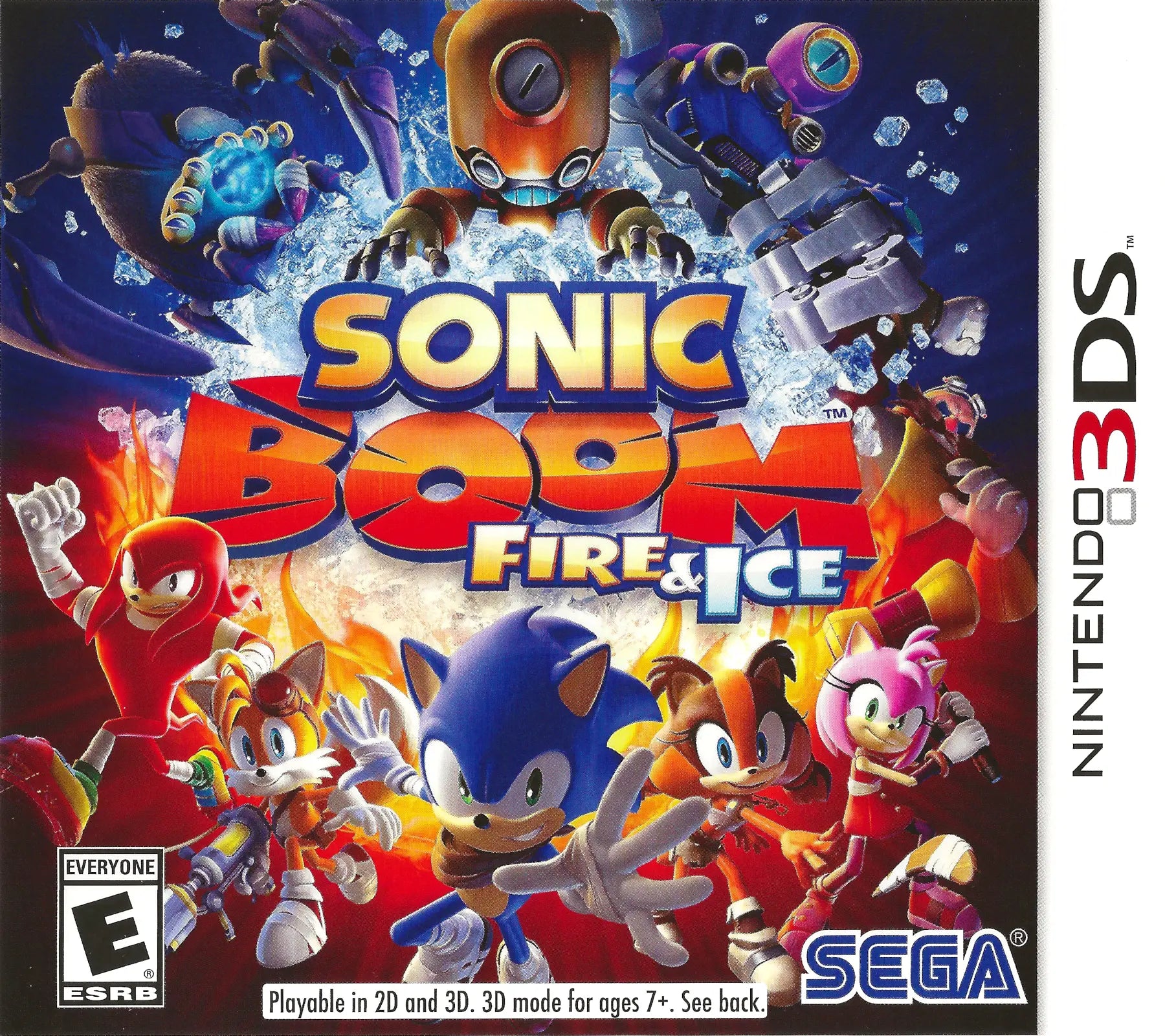 Sonic Boom Fire & Ice - Nintendo 3DS