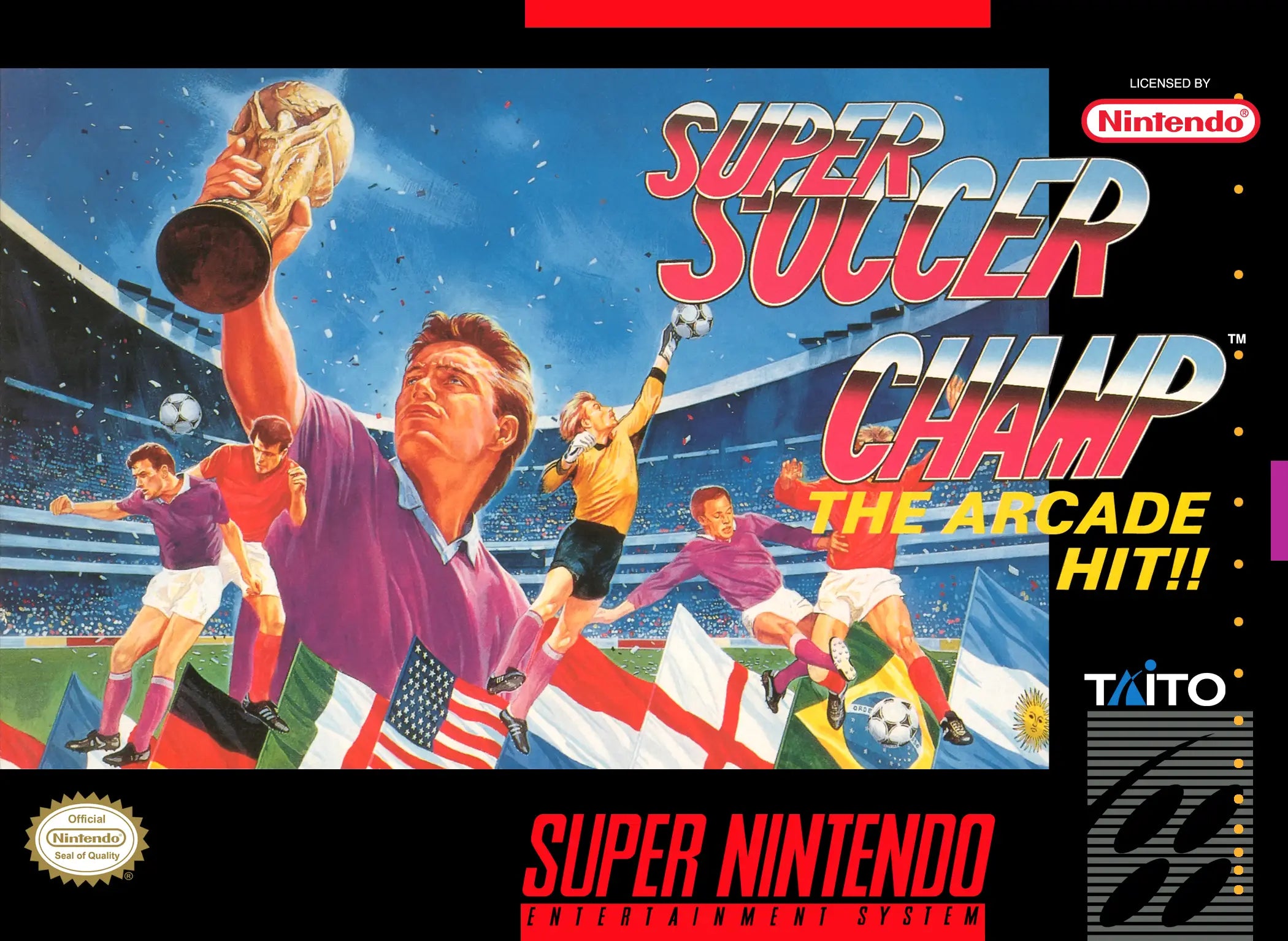 Super Soccer Champ - Nintendo SNES
