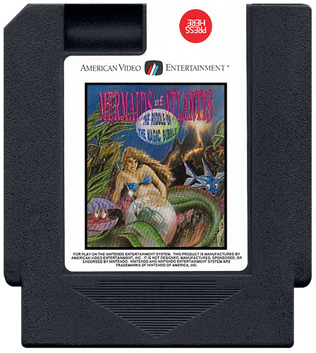 Mermaids of Atlantis - Nintendo NES