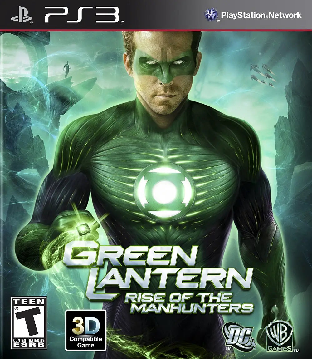 Green Lantern Rise of the Manhunters - Sony PlayStation 3 (PS3)