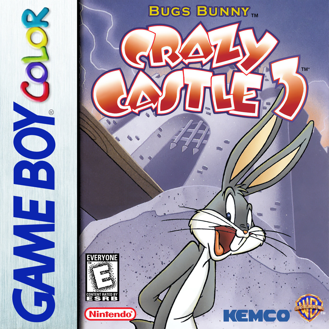 Bugs Bunny Crazy Castle 3 - Nintendo GameBoy Color