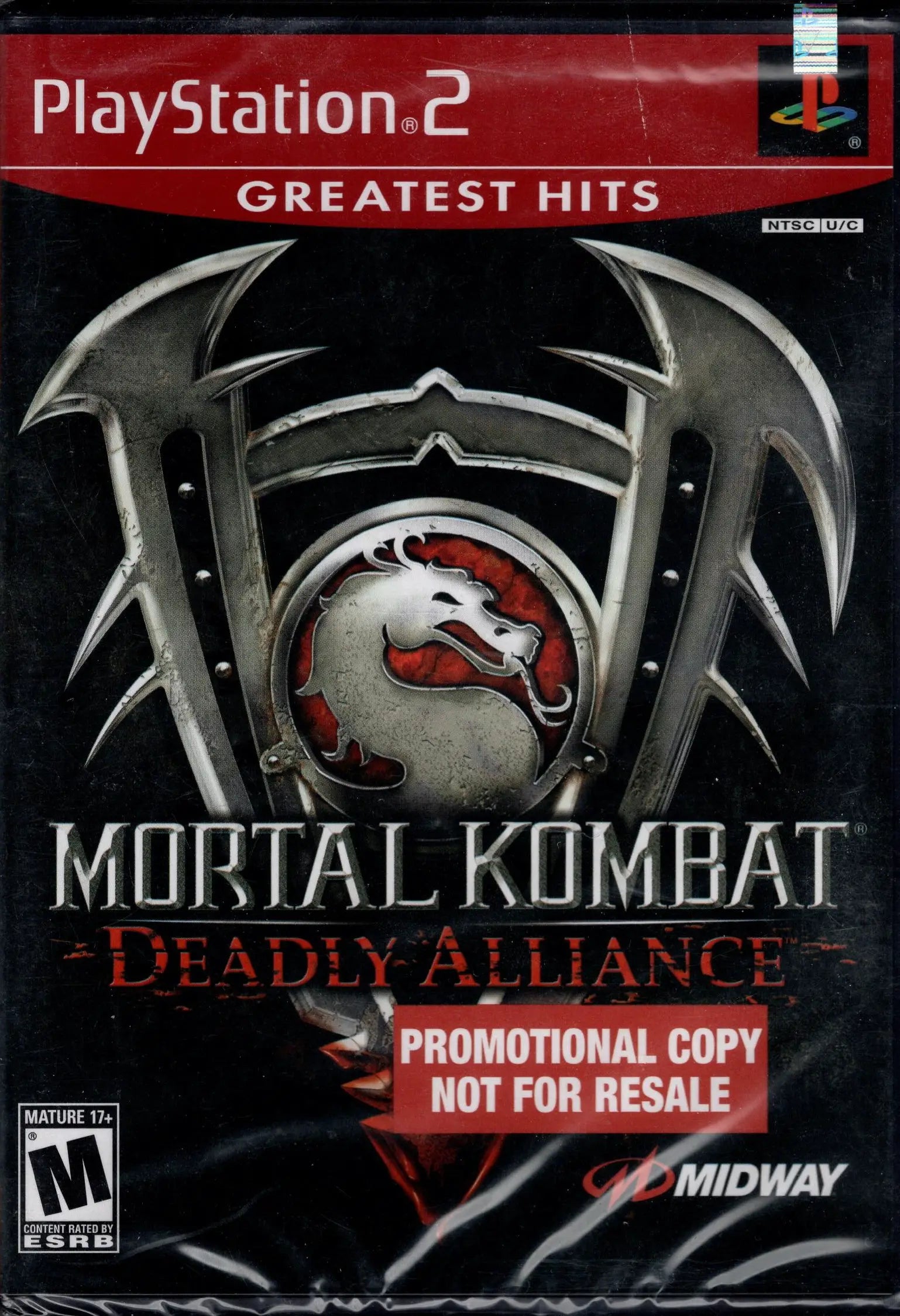 Mortal Kombat Deadly Alliance: Not for Resale - Sony PlayStation 2 (PS2)