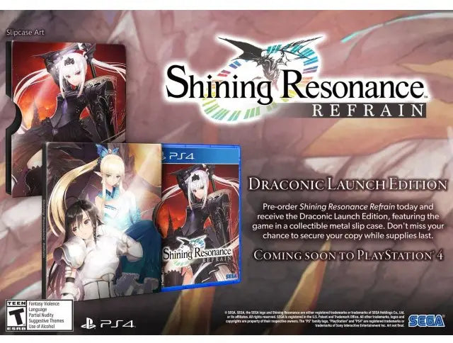 Shining Resonance Refrain Draconic Launch Edition - Sony PlayStation 4 (PS4)