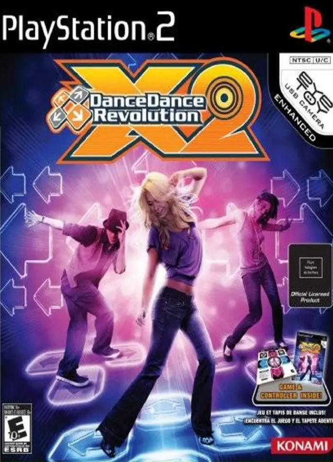 Dance Dance Revolution X2 (Game Only) - Sony PlayStation 2 (PS2)
