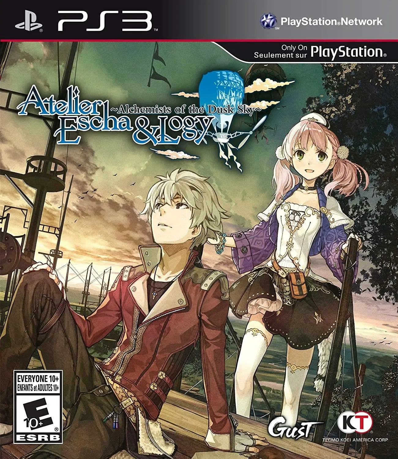Atelier Escha & Logy Alchemists of the Dusk Sky - Sony PlayStation 3 (PS3)