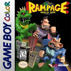 Rampage World Tour - Nintendo Game Boy Color