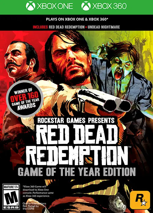 Red Dead Redemption Game of the Year - Xbox One / Xbox 360