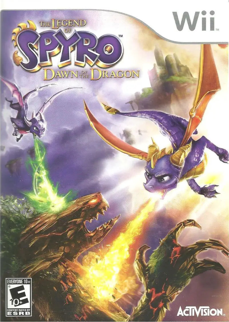 The Legend of Spyro Dawn of the Dragon - Nintendo Wii