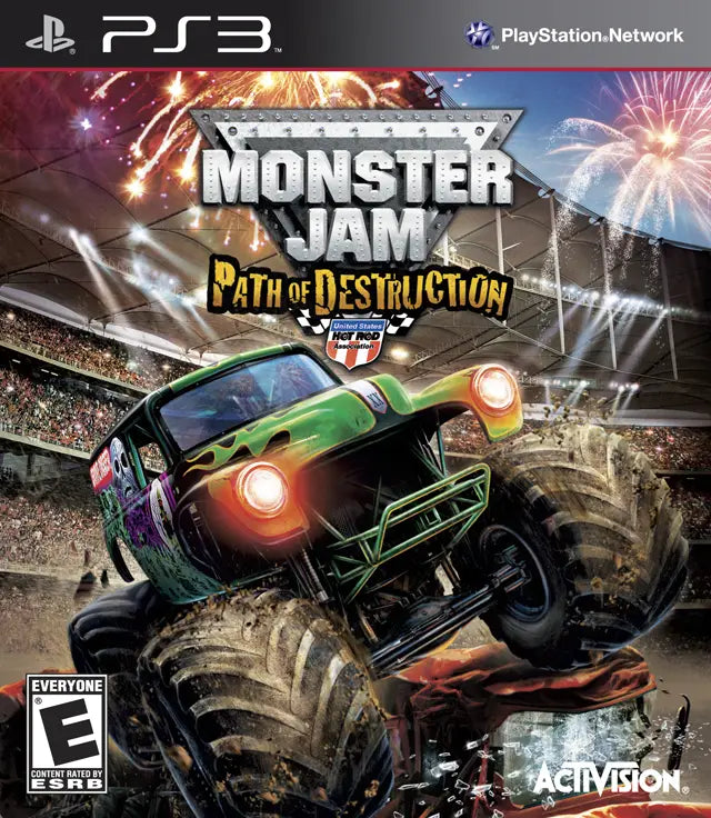 Monster Jam Path of Destruction - Sony PlayStation 3 (PS3)