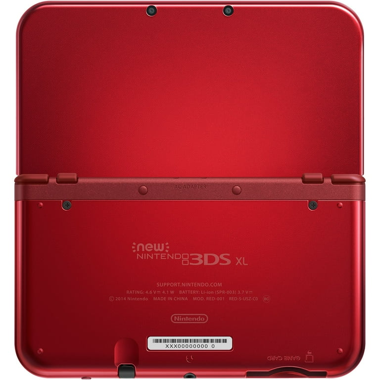 "NEW" Nintendo 3DS XL Red Handheld System