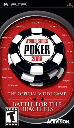 World Series Of Poker 2008 - Sony PSP