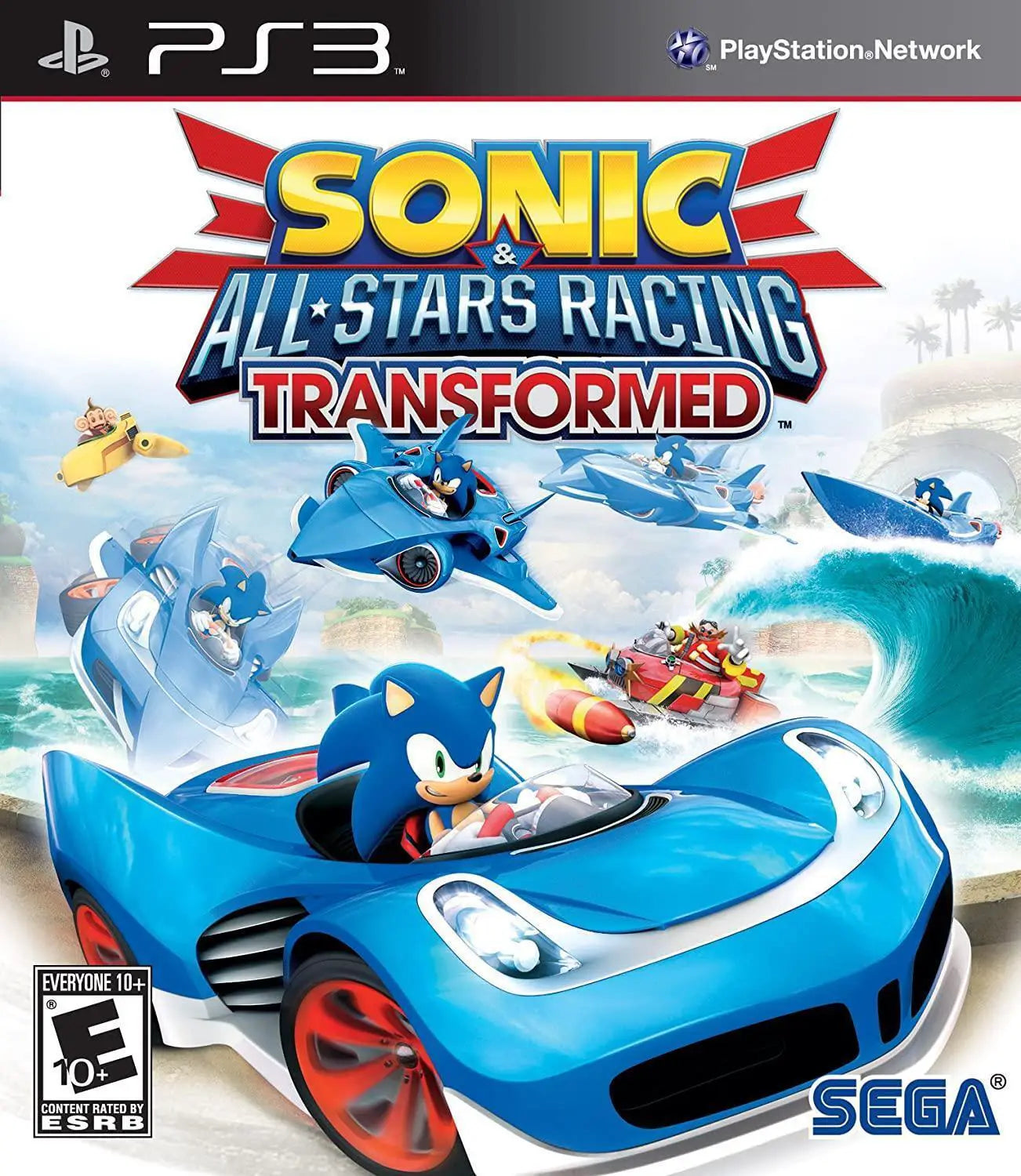 Sonic & All-Stars Racing Transformed - Sony PlayStation 3 (PS3)