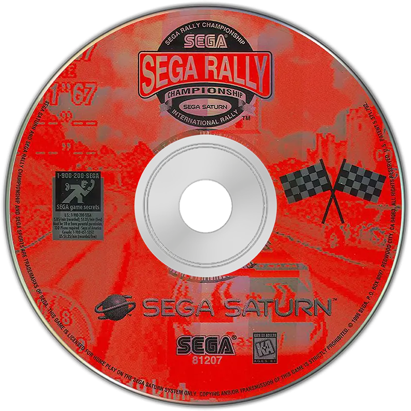 Sega Rally Championship - Sega Saturn
