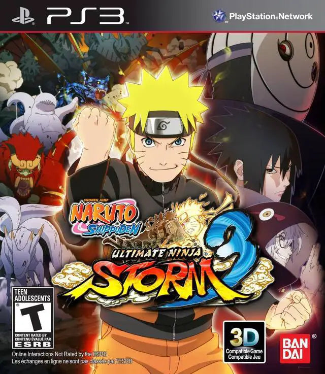 Naruto Shippuden Ultimate Ninja Storm 3 - Sony PlayStation 3 (PS3)