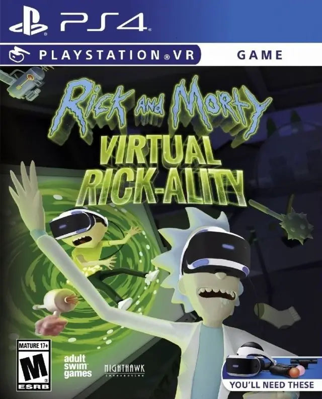 Rick and Morty Virtual Rick-ality - Sony PlayStation 4 (PS4)