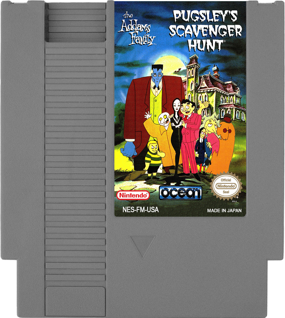 Addams Family Pugsley's Scavenger Hunt - Nintendo NES