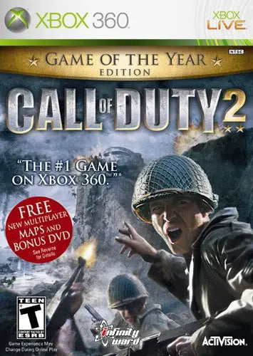 Call of Duty 2 Game of the Year Edition - Microsoft Xbox 360