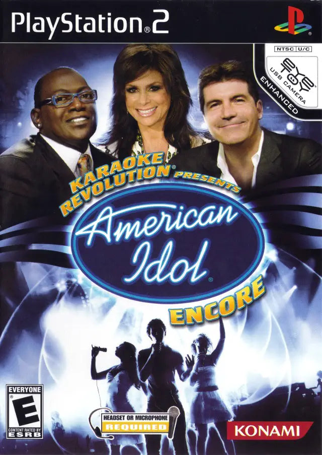 Karaoke Revolution American Idol Encore - Sony PlayStation 2 (PS2)