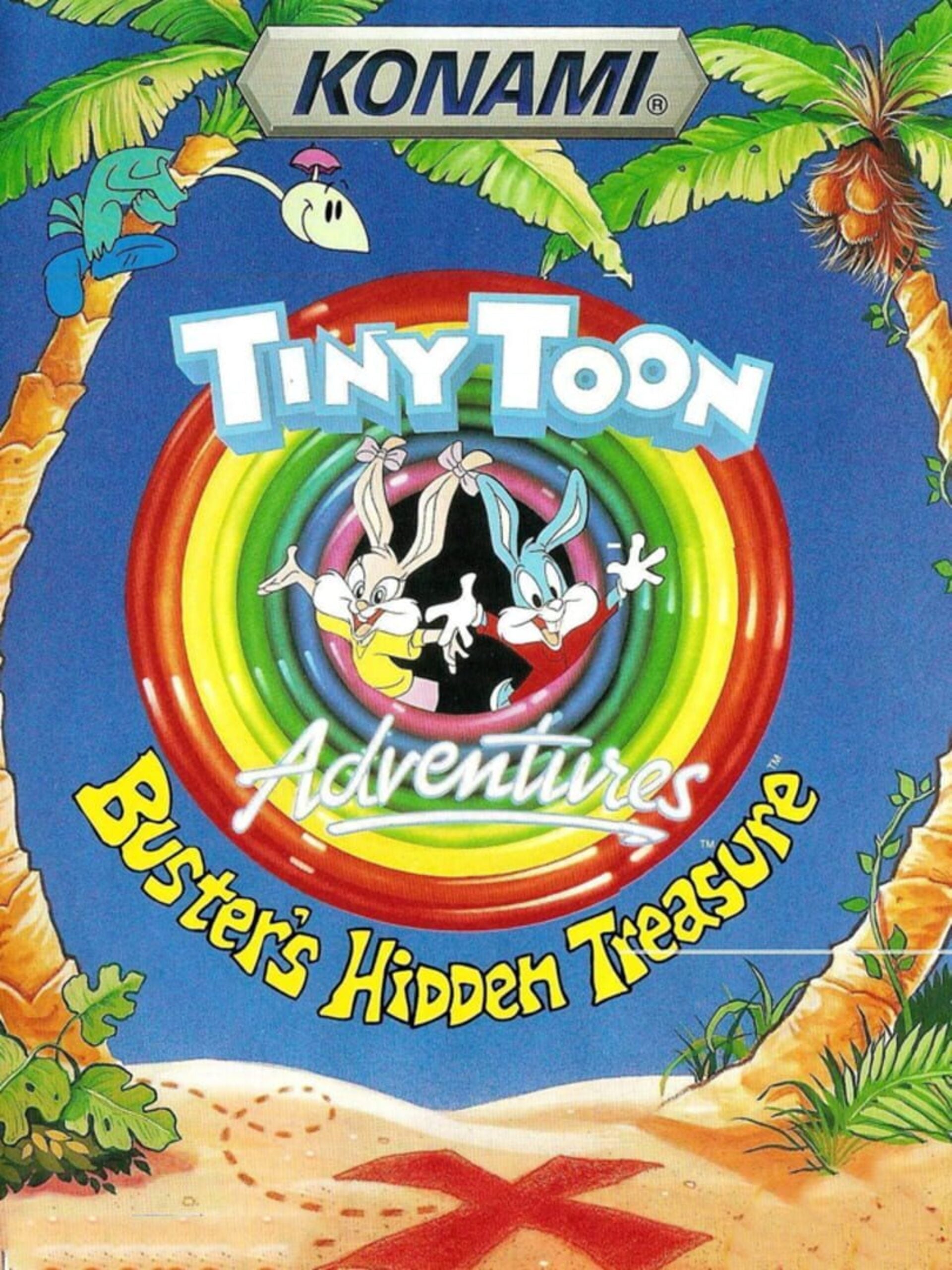 Tiny Toon Adventures Buster's Hidden Treasure Cardboard Box - Sega Genesis