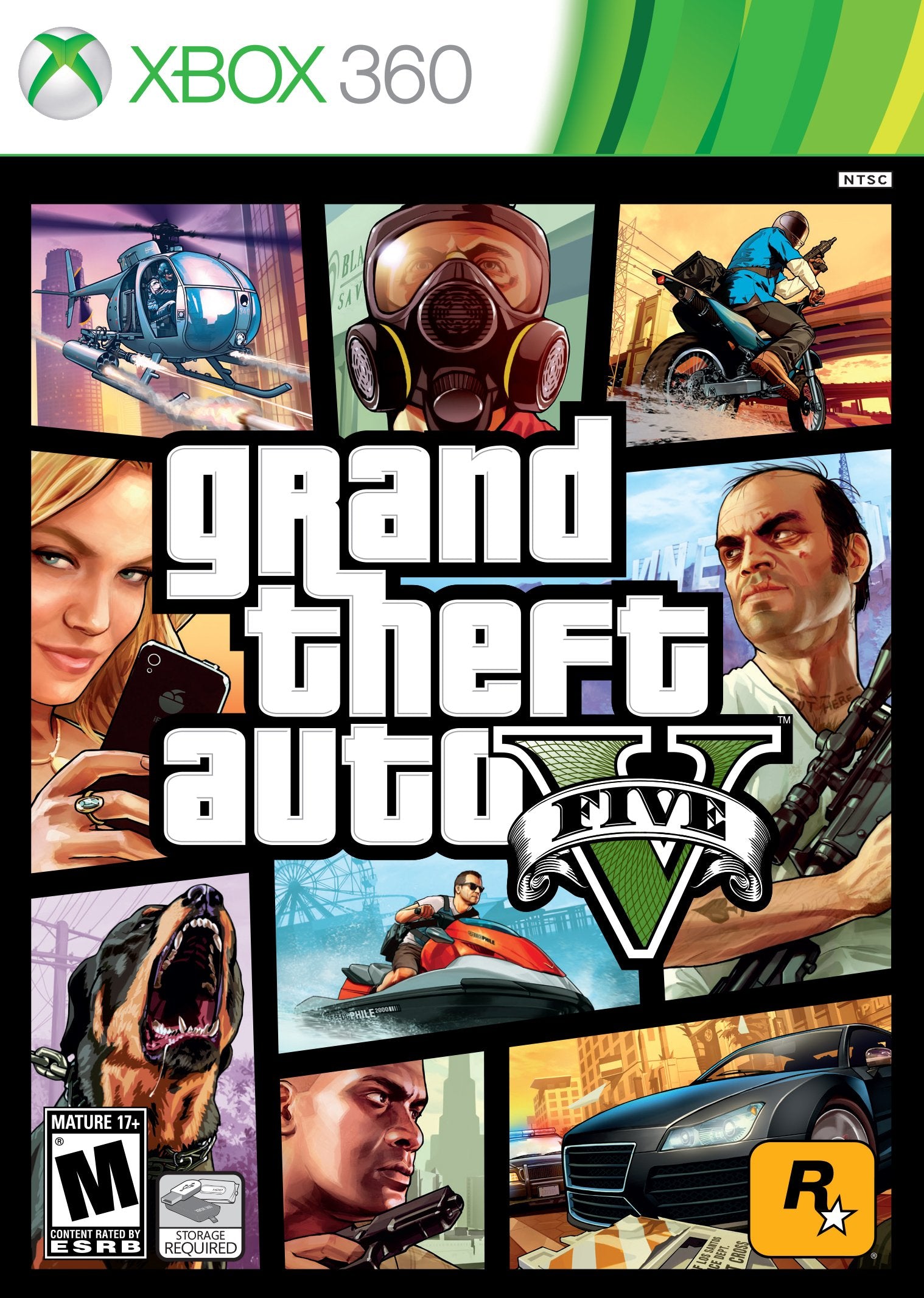 Grand Theft Auto V (5) - Microsoft Xbox 360