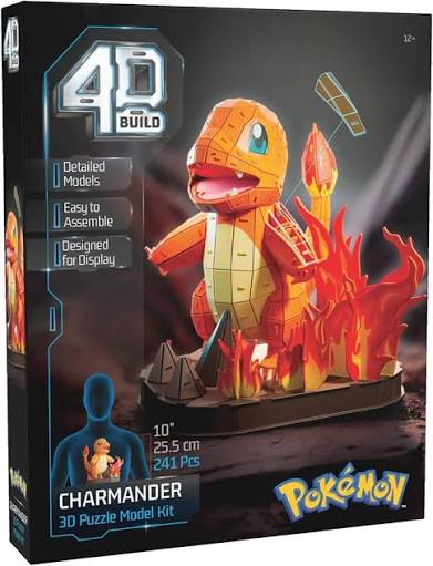 4D Build Pokemon 3D Puzzle Model Kit