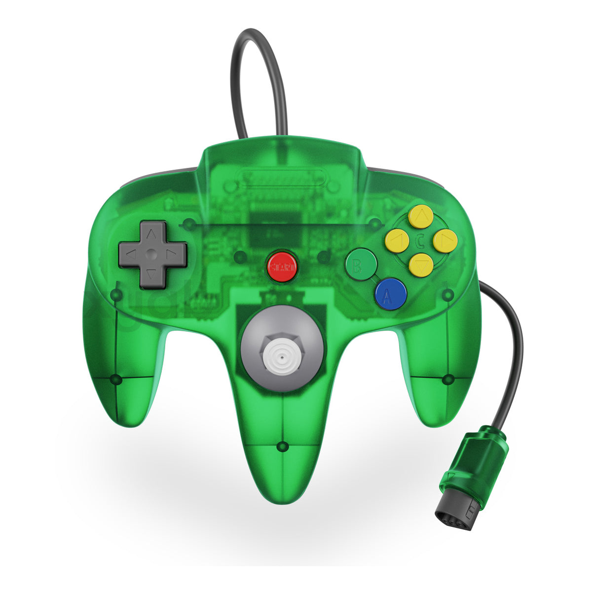 PROTO64 Wired Controller - Crystal Jade For Nintendo N64