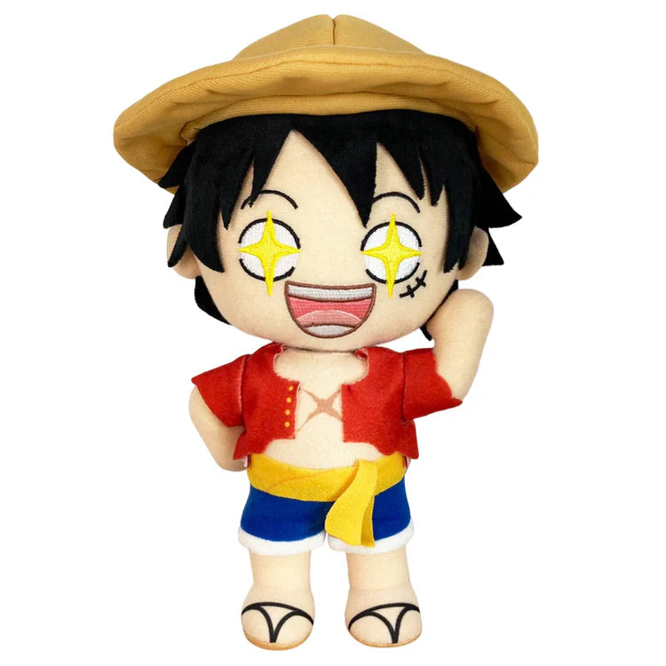 One Piece Luffy 8" Change Face Plush