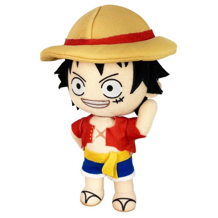 One Piece Luffy 8" Change Face Plush