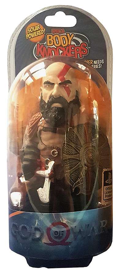 NECA Body Knockers Solar Powered Collectible - Kratos God Of War