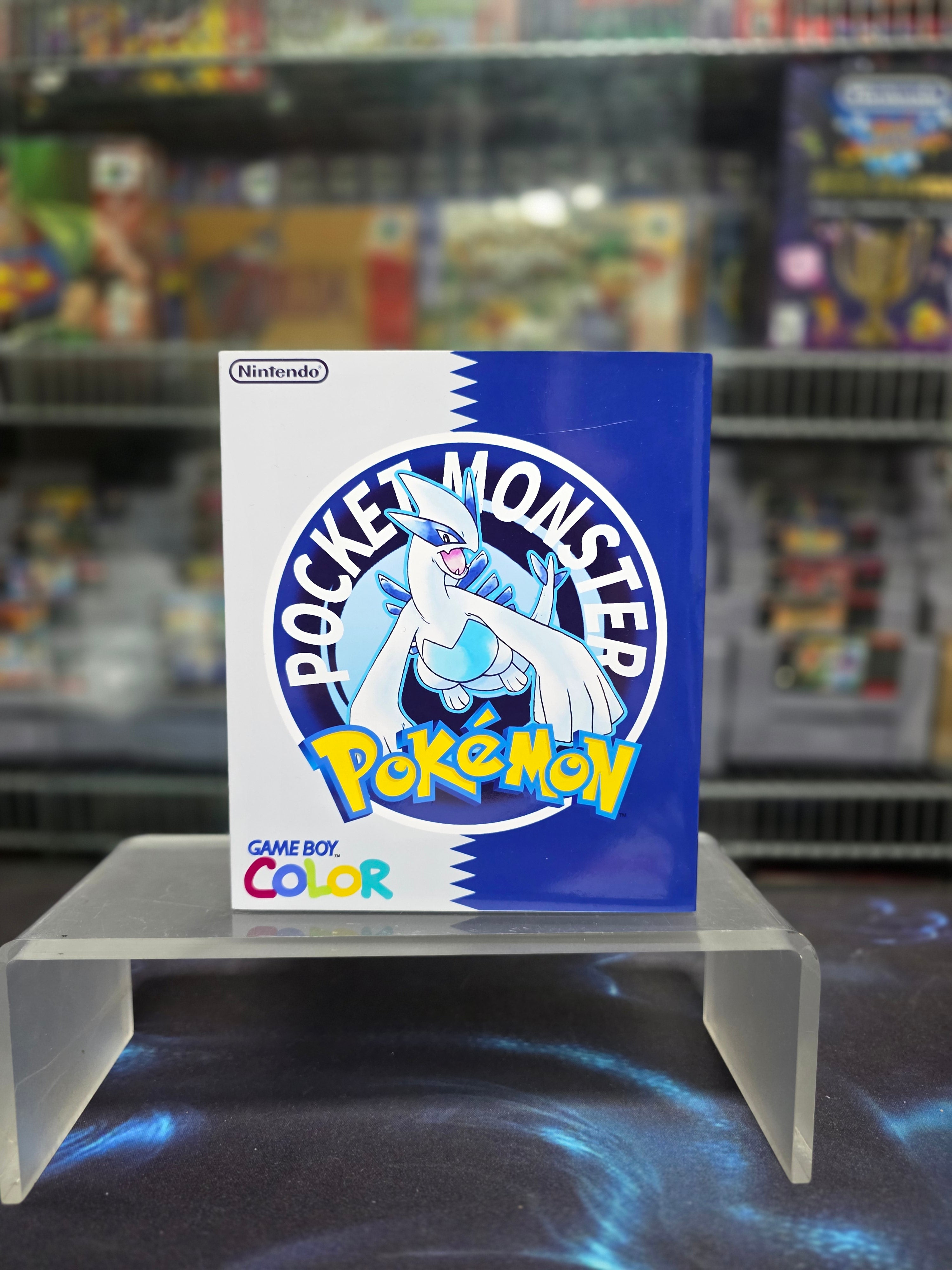 Nintendo Game Boy Color (GBC) Custom Lugia Backlit Handheld Console