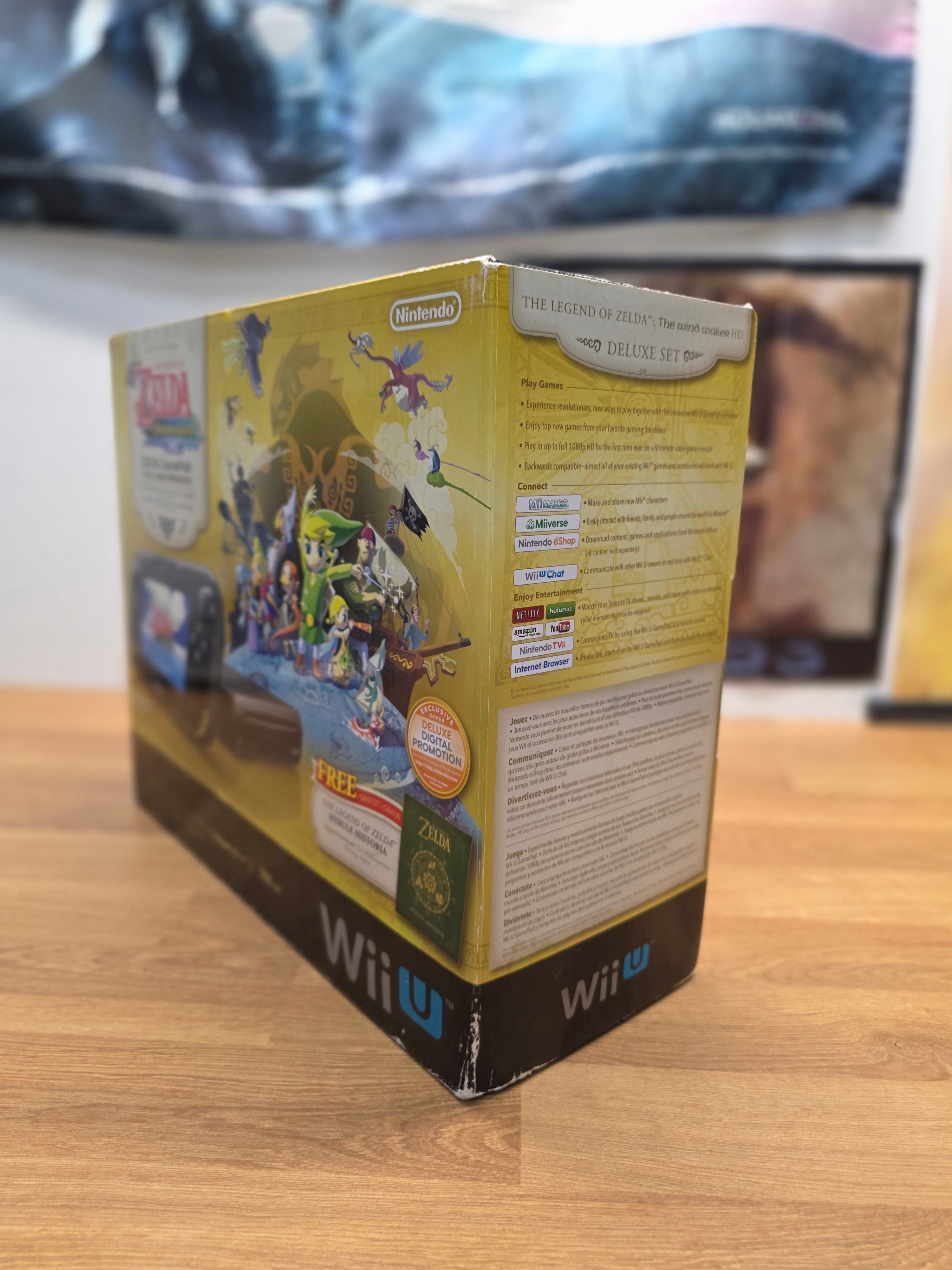 Nintendo Wii U Zelda Windwaker Deluxe Set 32GB * BRAND NEW