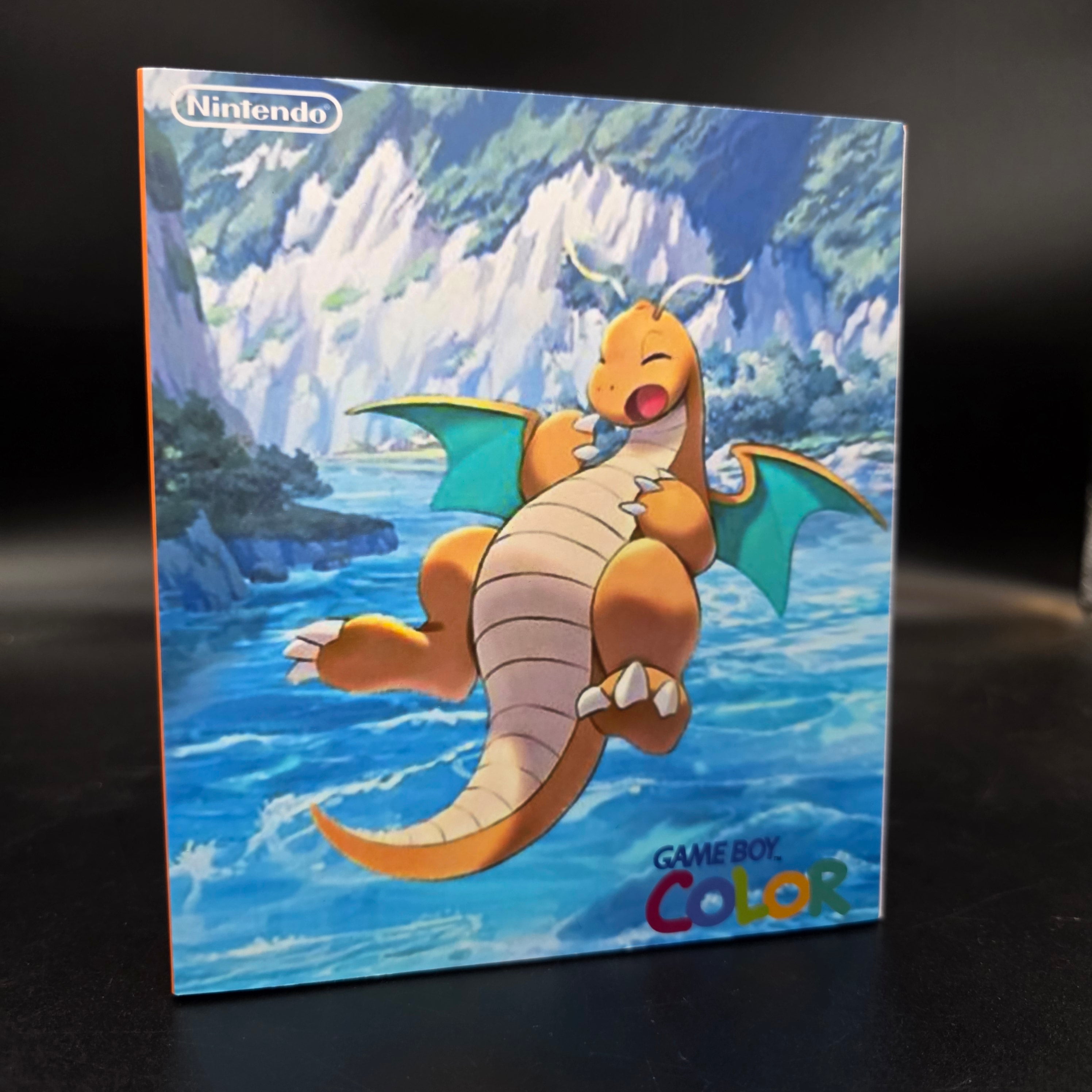 Nintendo Game Boy Color (GBC) Custom Dragonite Backlit Handheld Console