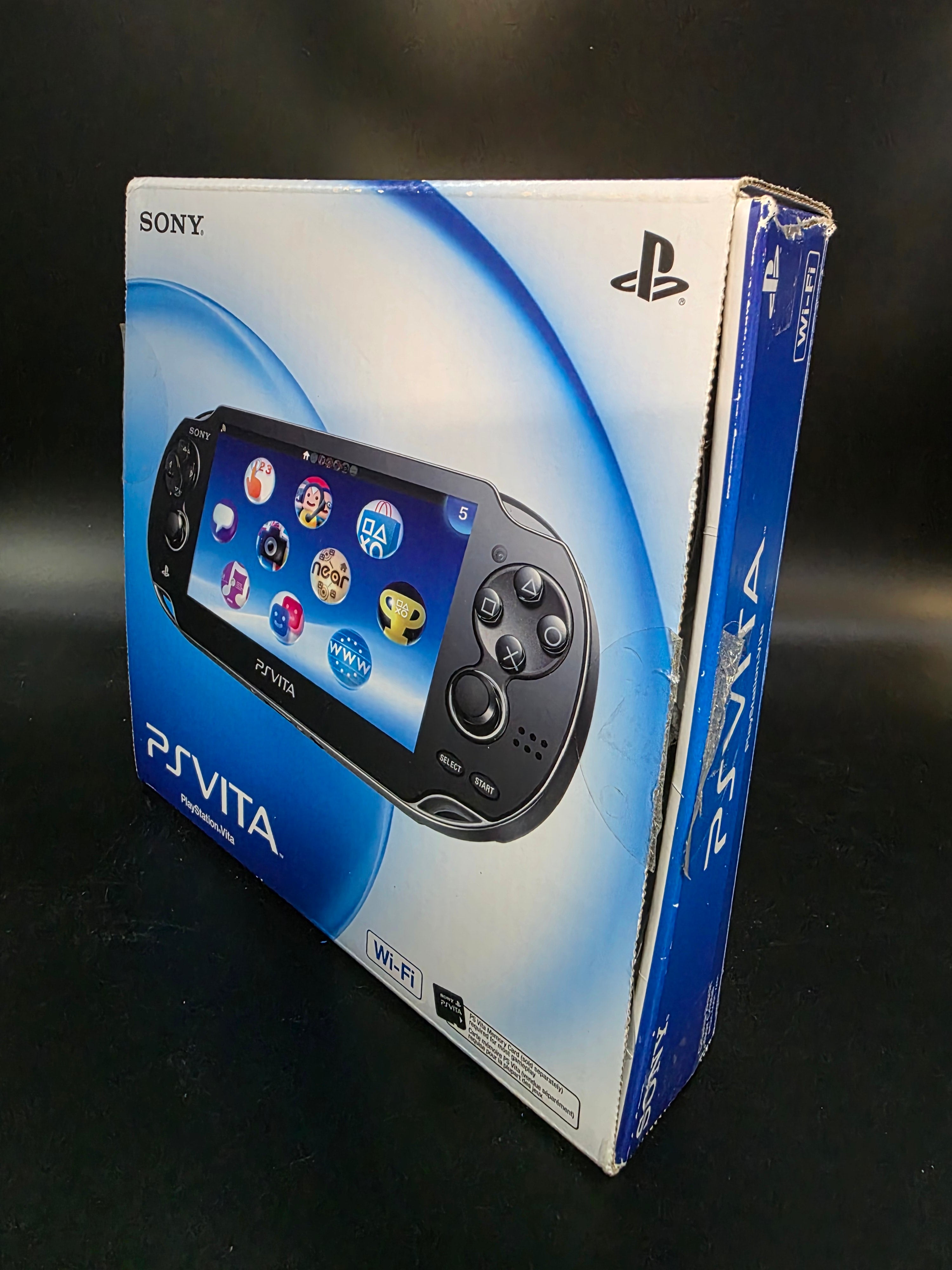 (CIB) Sony PlayStation PS Vita Black Handheld Console (PCH-1001)