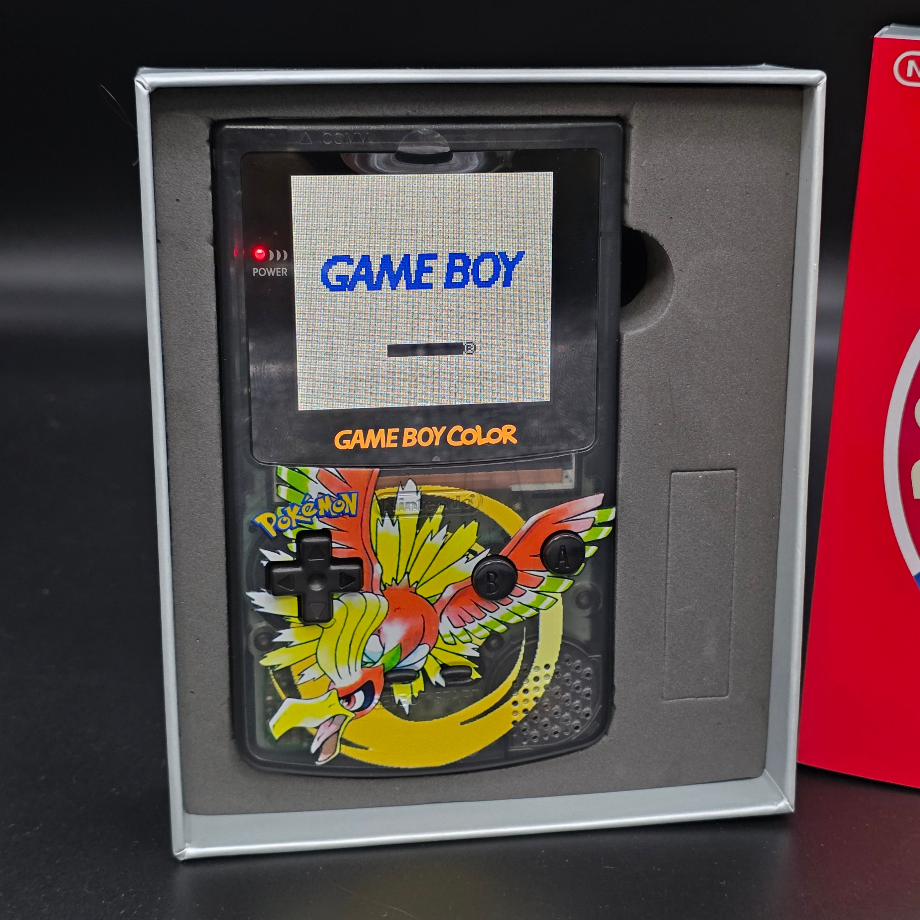 Nintendo Game Boy Color (GBC) Custom HO-OH Backlit Handheld Console