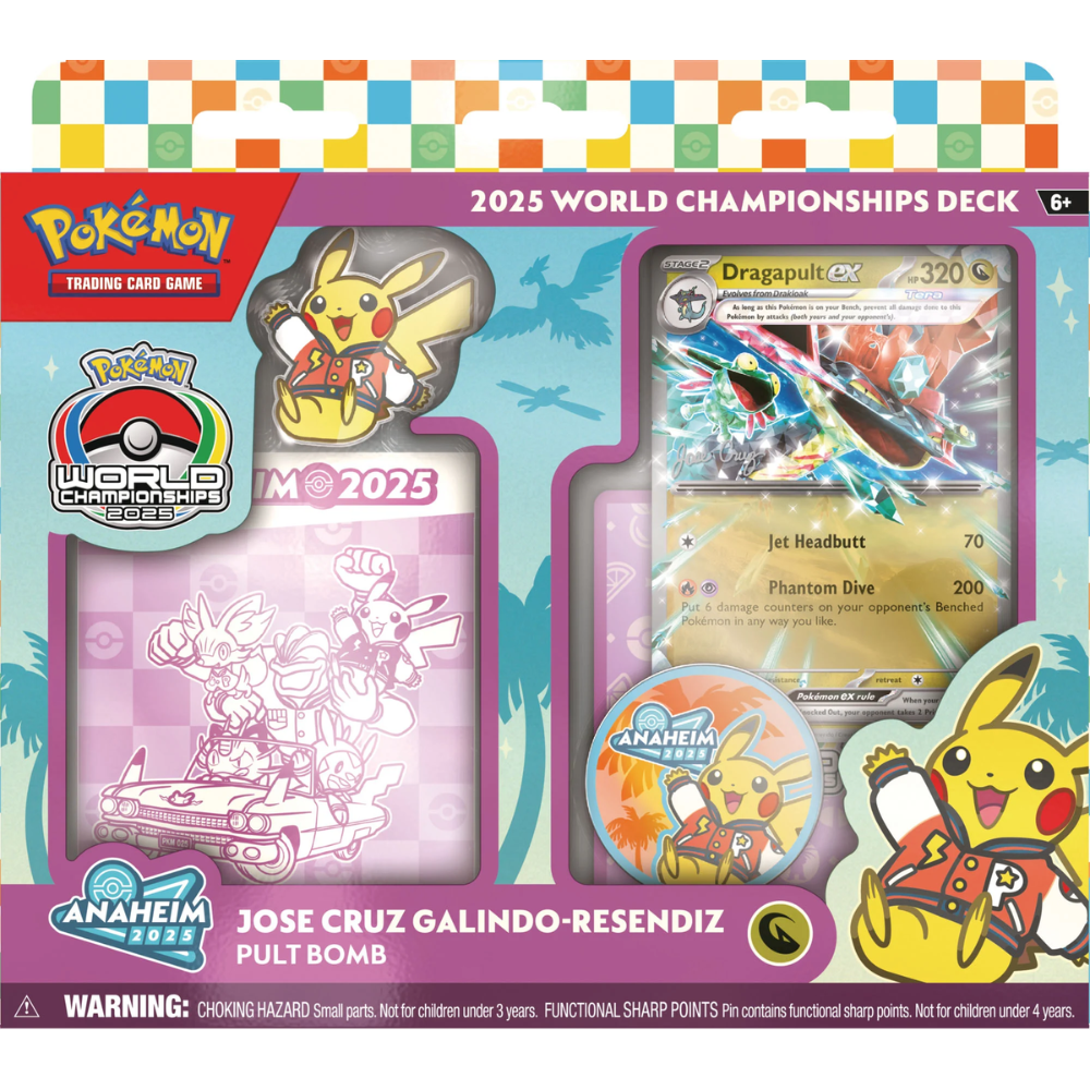 Pokemon TCG - Pokemon World Championship Deck 2025 Display