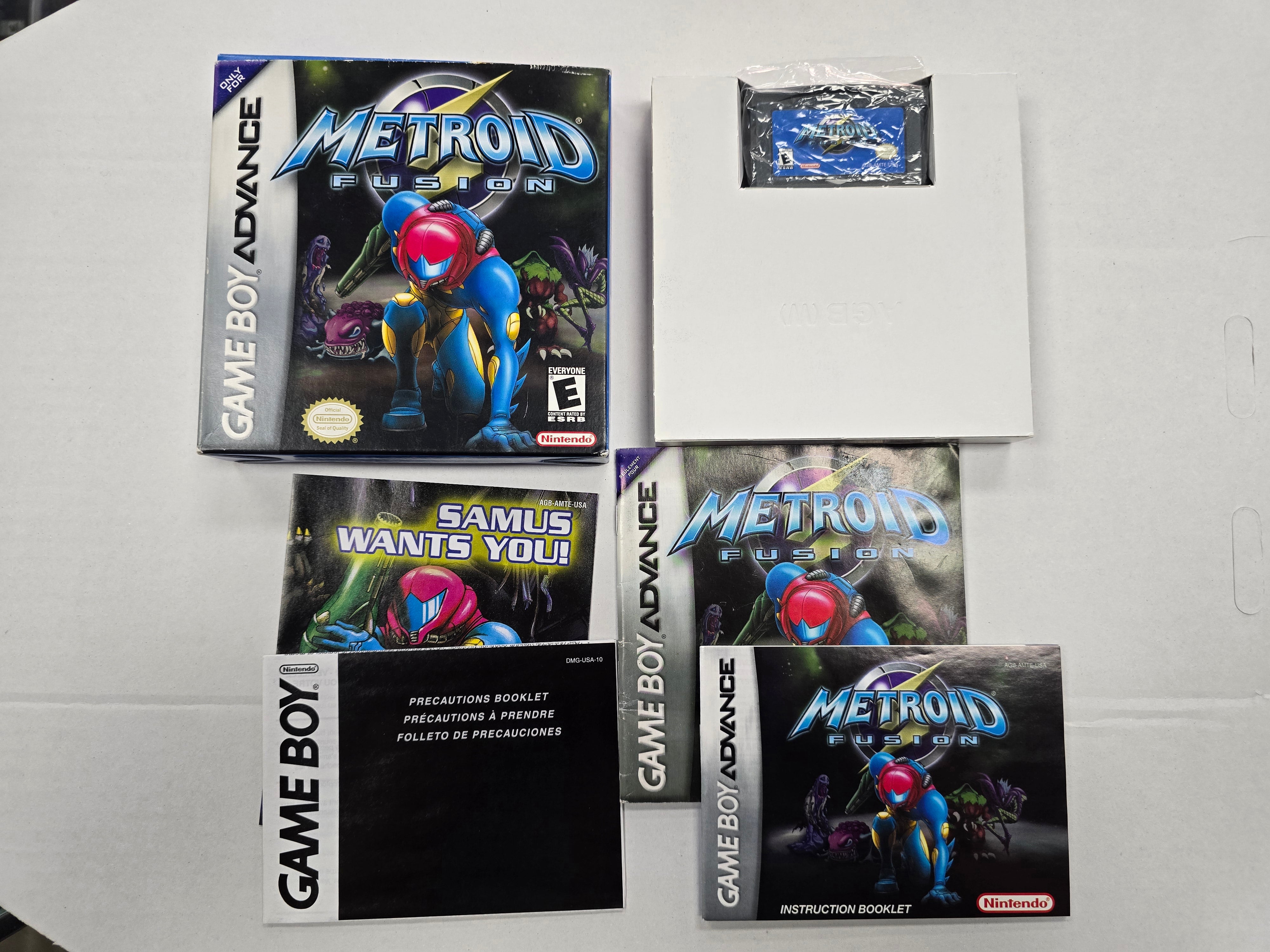 Metroid Fusion - Nintendo Game Boy Advance