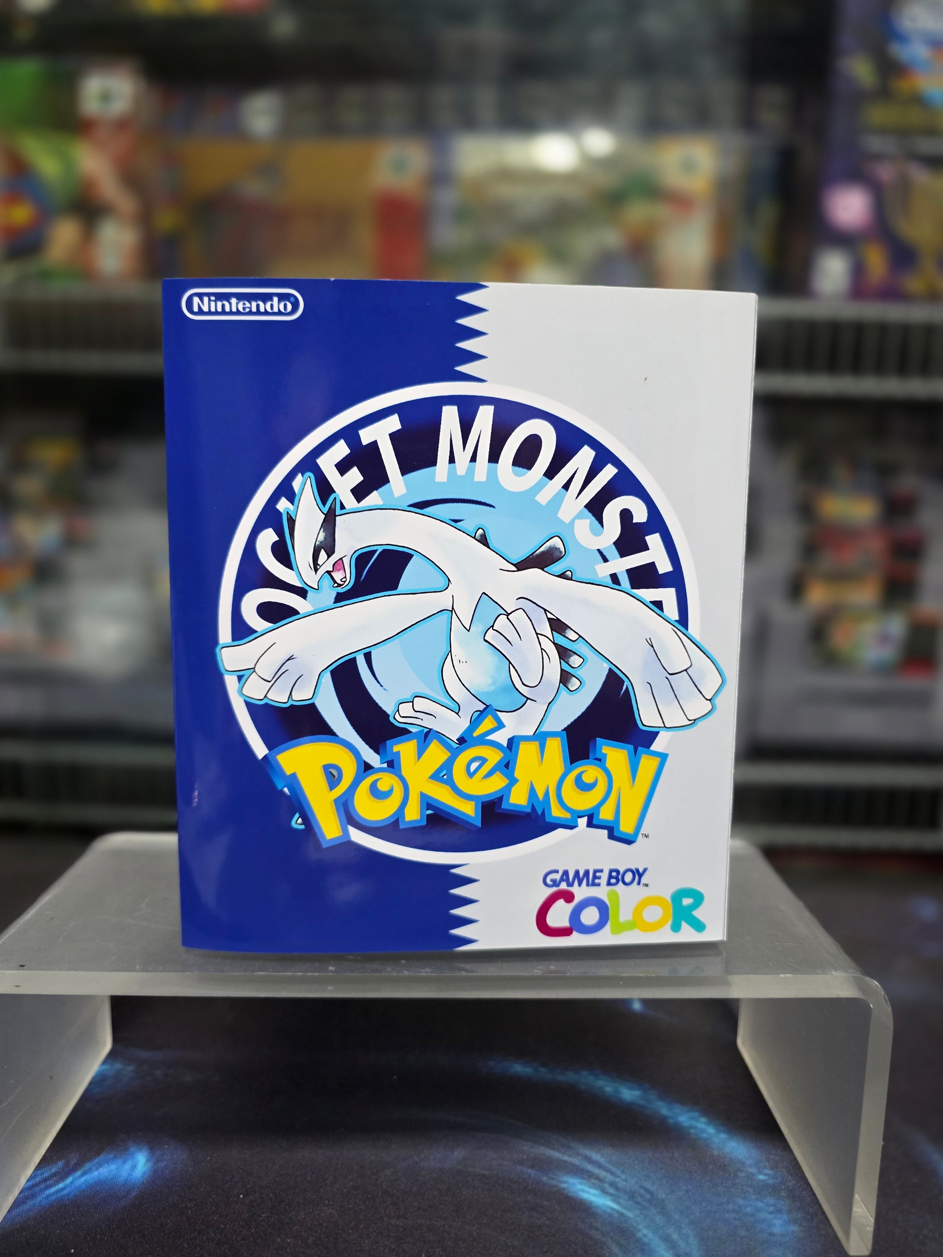 Nintendo Game Boy Color (GBC) Custom Lugia Backlit Handheld Console