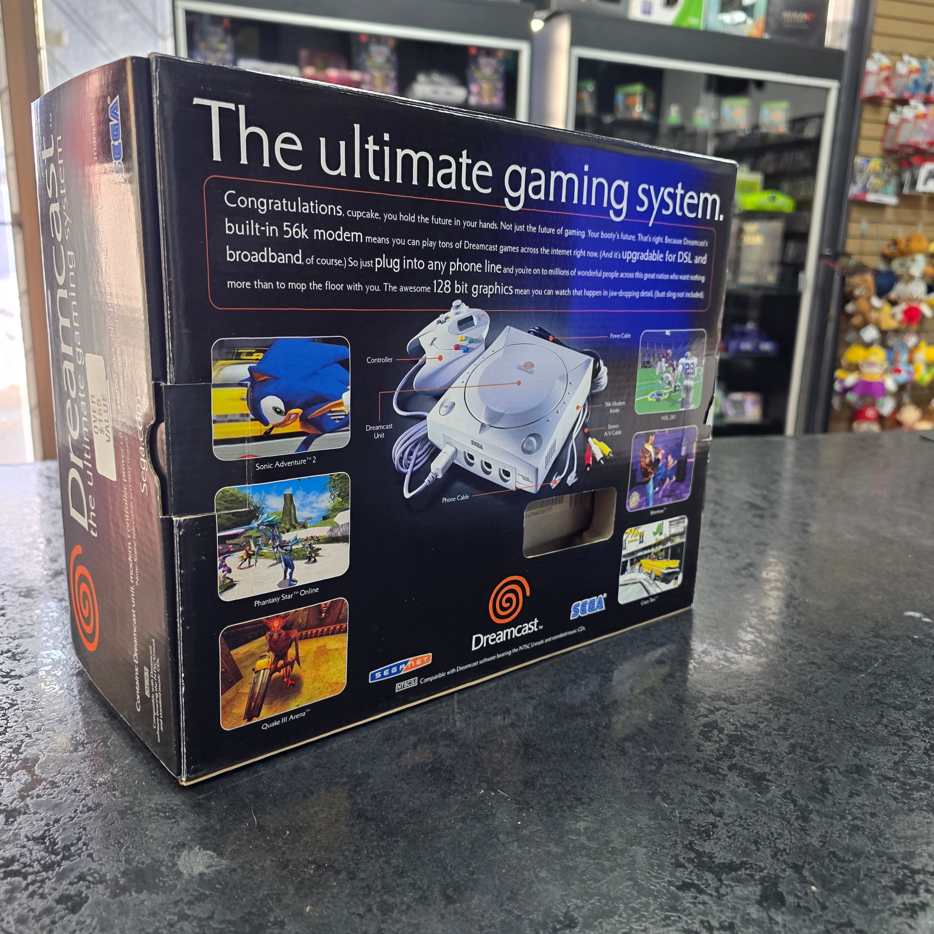 Sega Dreamcast Console Bundle (Console and Box)