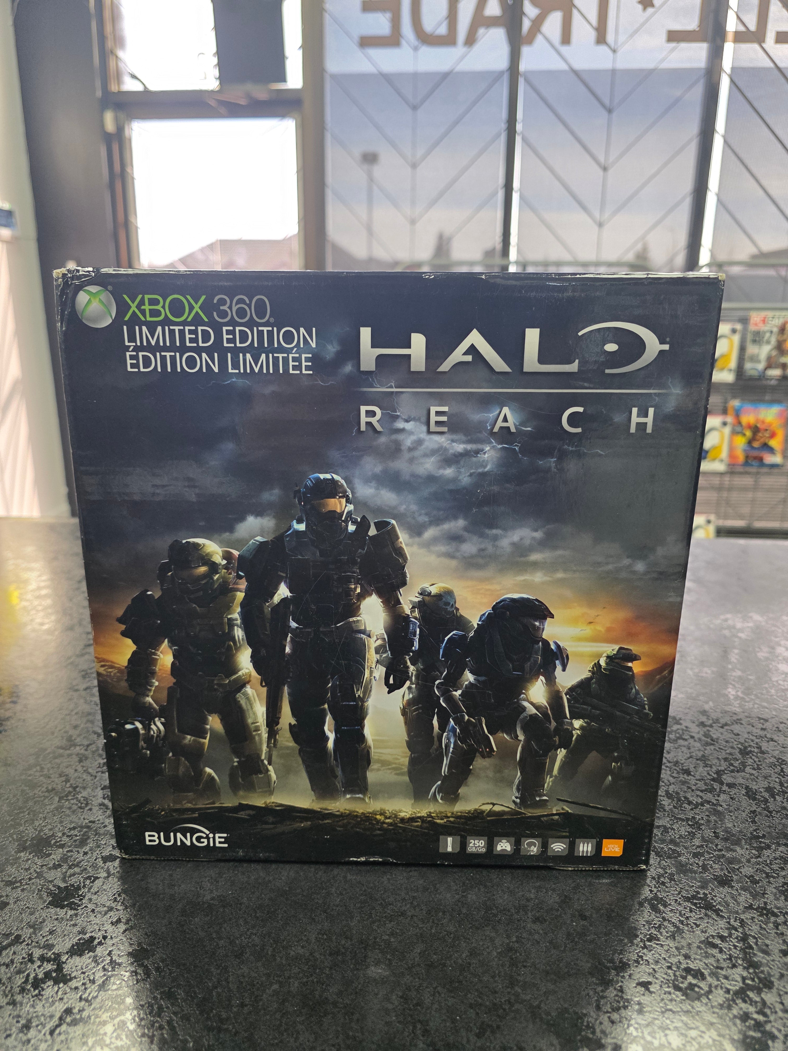 CIB Microsoft Xbox 360 Slim Limited Edition Halo Reach