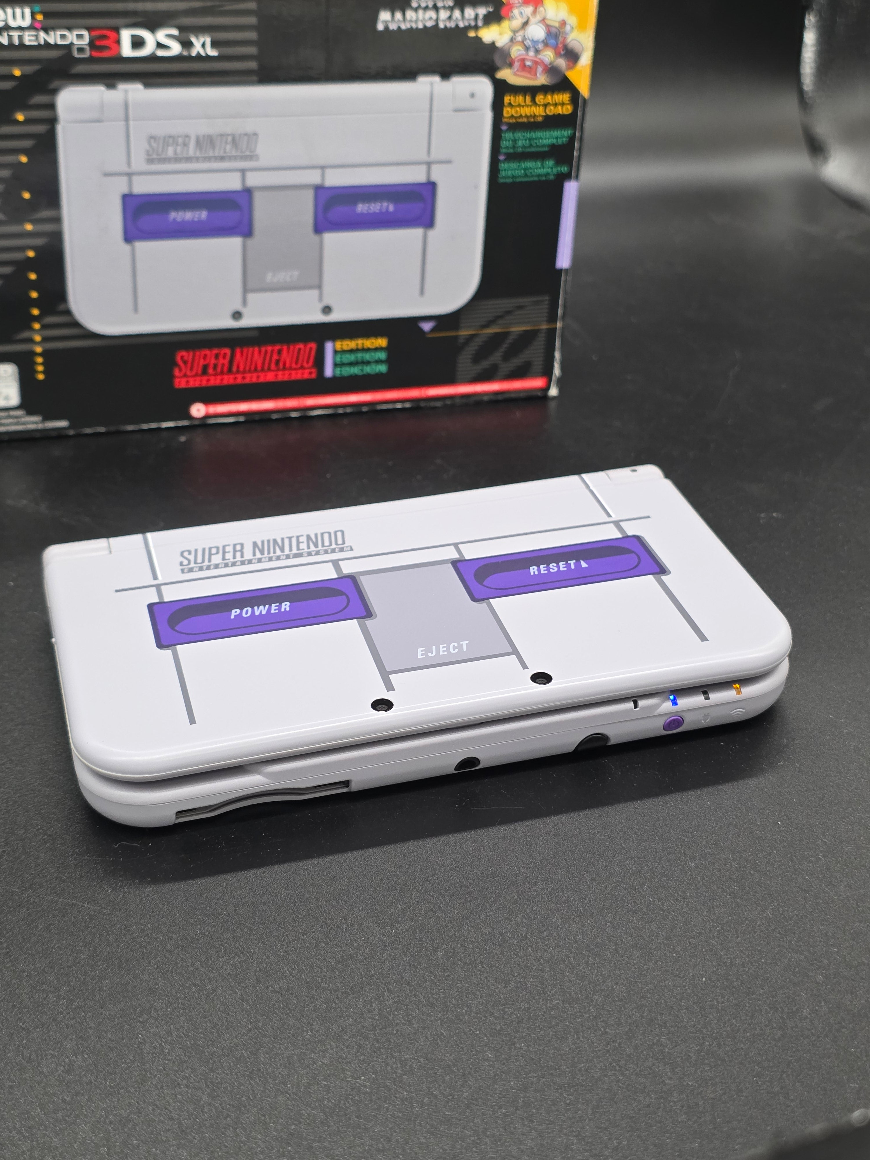 New Nintendo 3DS XL: Super NES Edition In Box