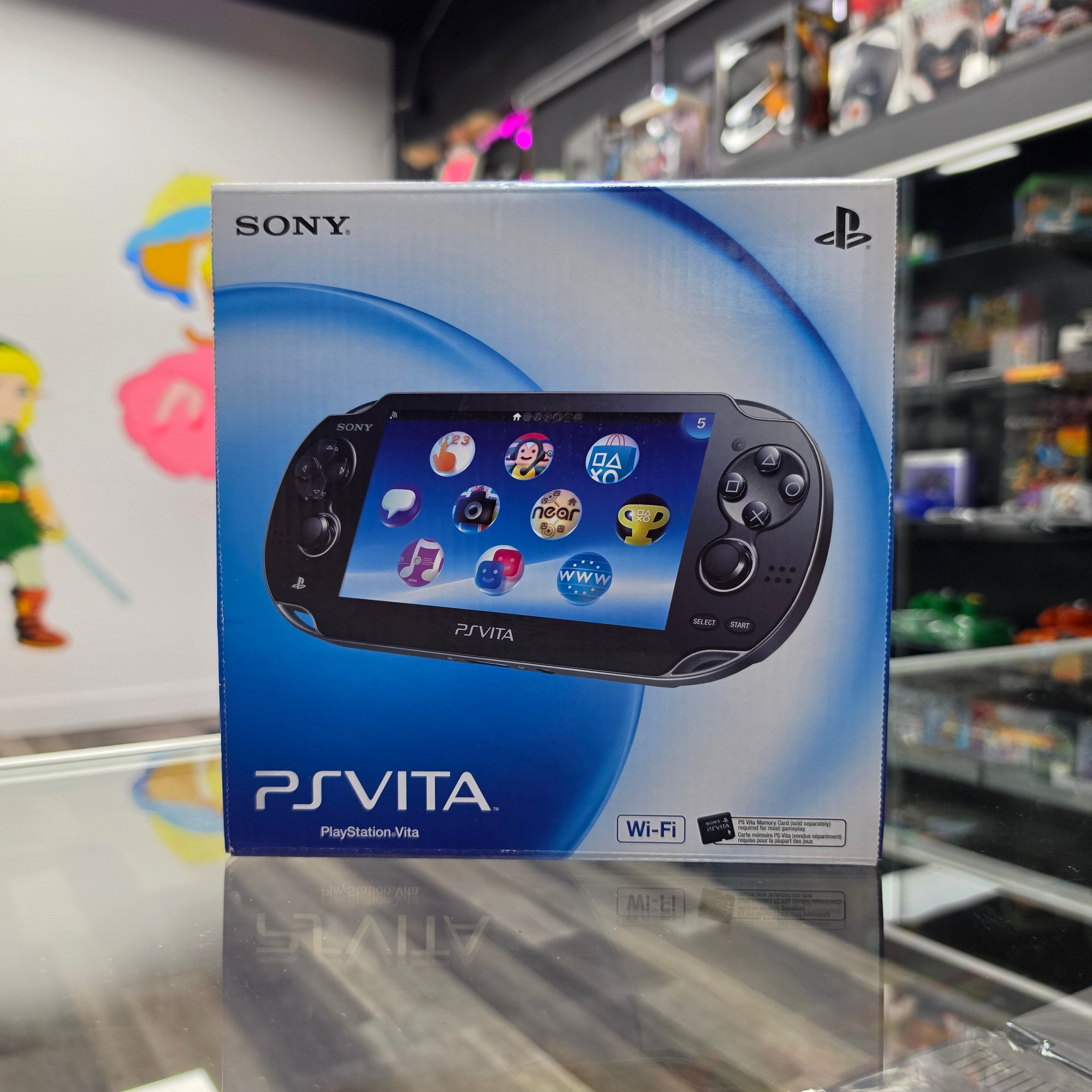(CIB) Sony PlayStation PS Vita Black Handheld Console (PCH-1001)