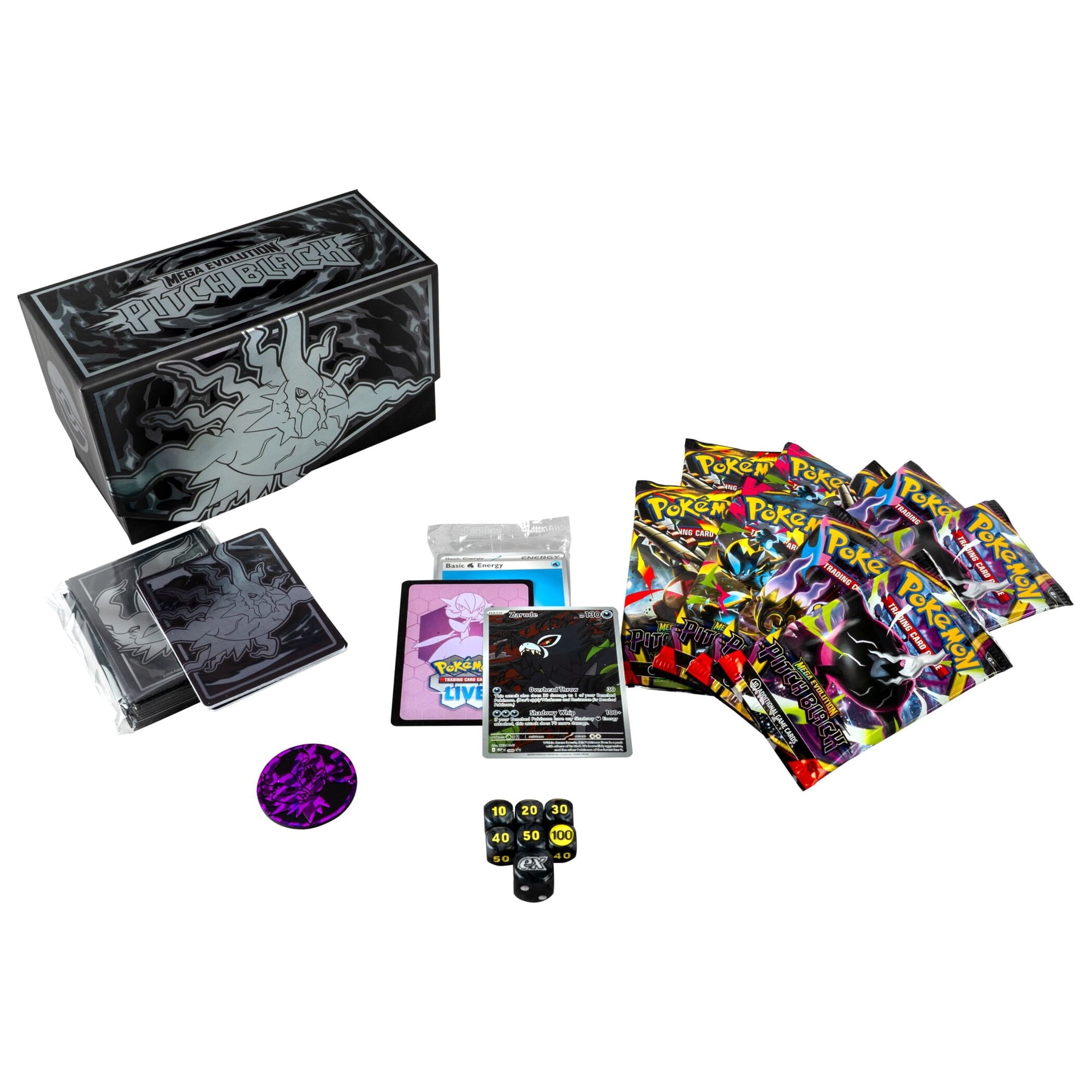 Pokemon TCG - Mega Evolution - Pitch Black - Elite Trainer Box