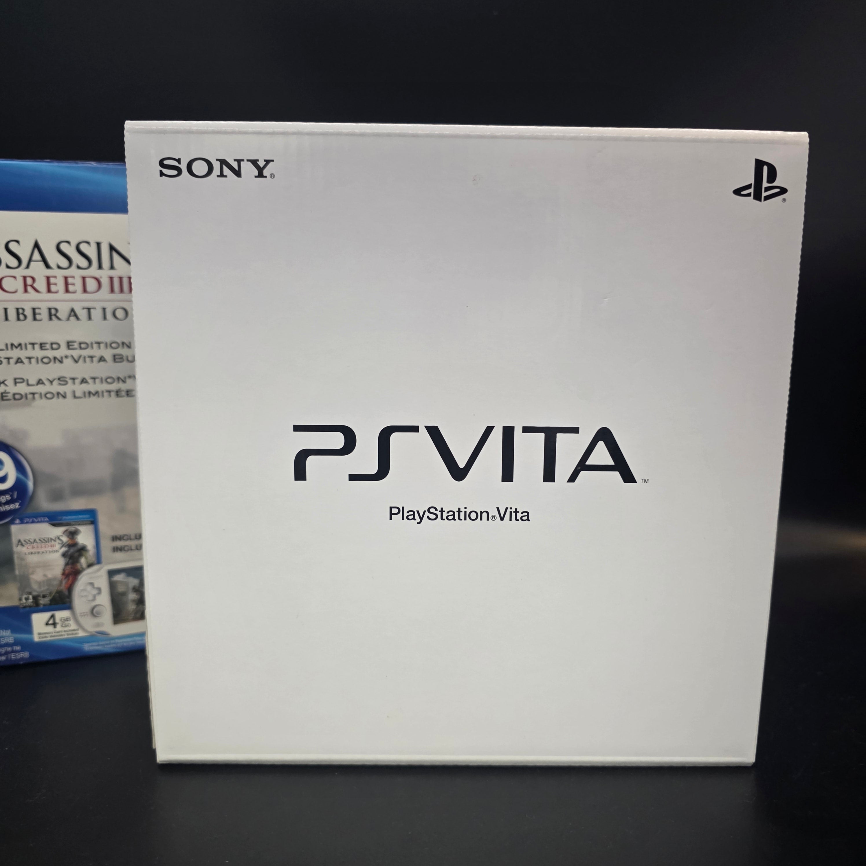 (CIB) Sony PlayStation PS Vita - Assassin's Creed III Bundle White Handheld Console (PCH-1001)