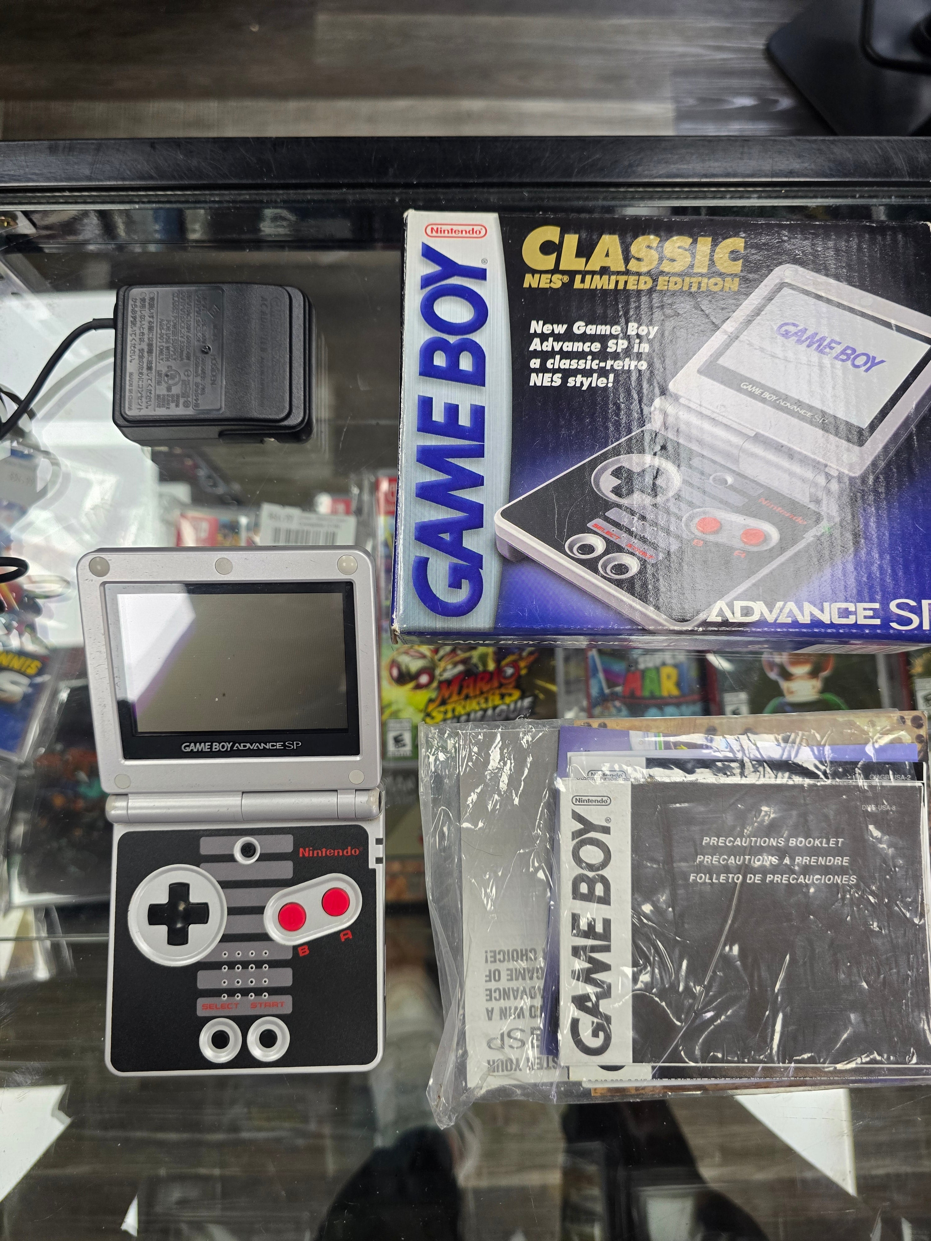 CIB Nintendo Game Boy Advance GBA SP NES Classic Edition Handheld Console