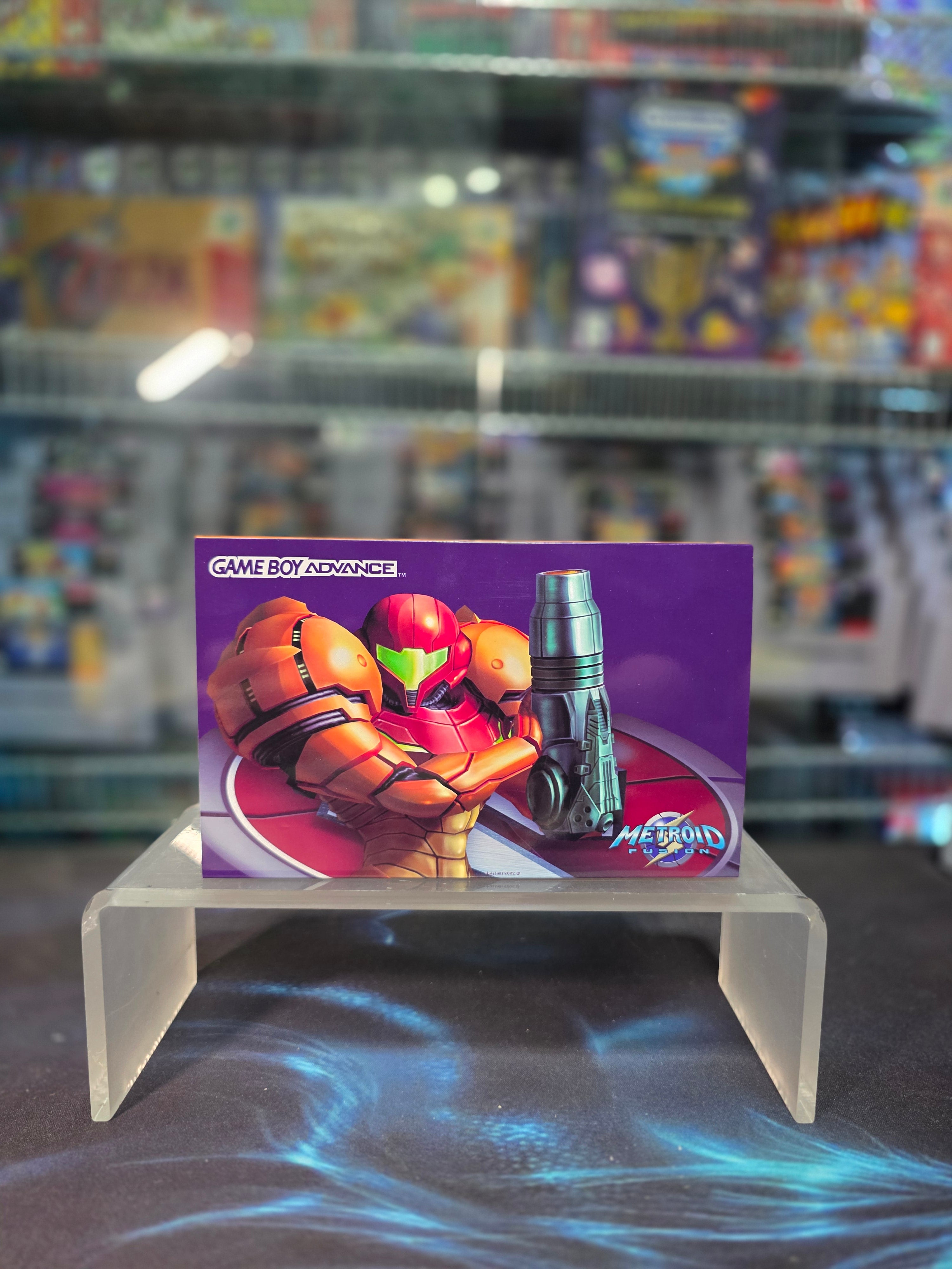 Nintendo Game Boy Advance (GBA) Custom Metroid Backlit Handheld Console
