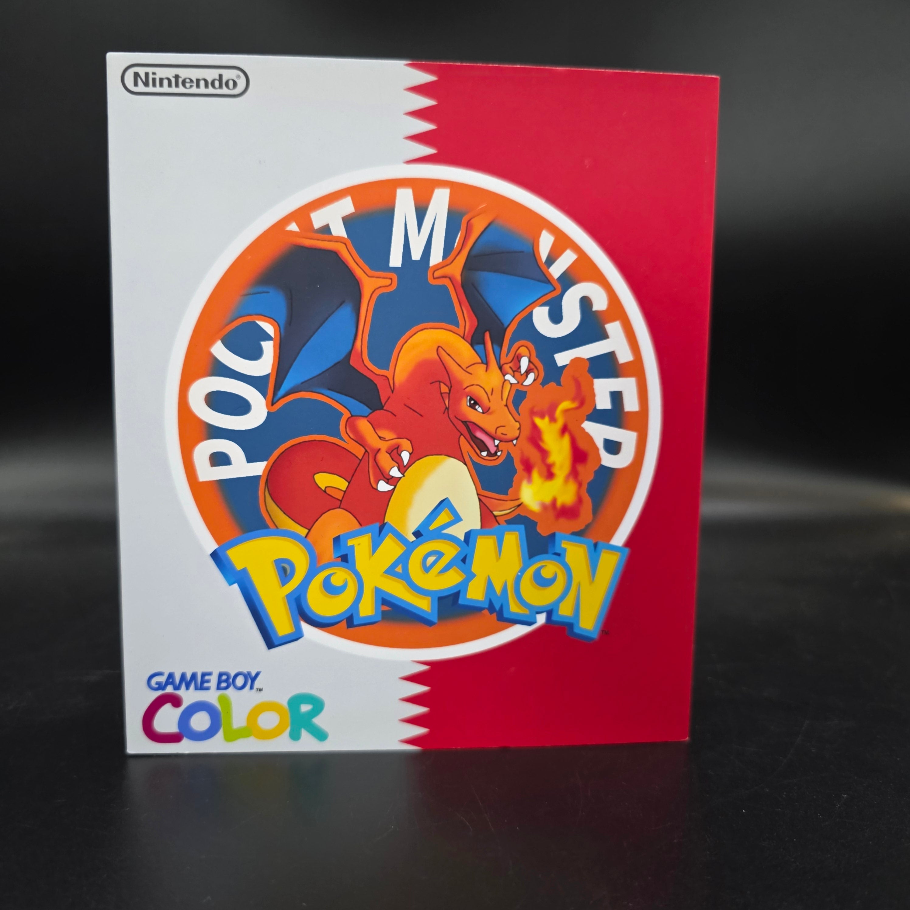 Nintendo Game Boy Color (GBC) Custom Charizard Backlit Handheld Console