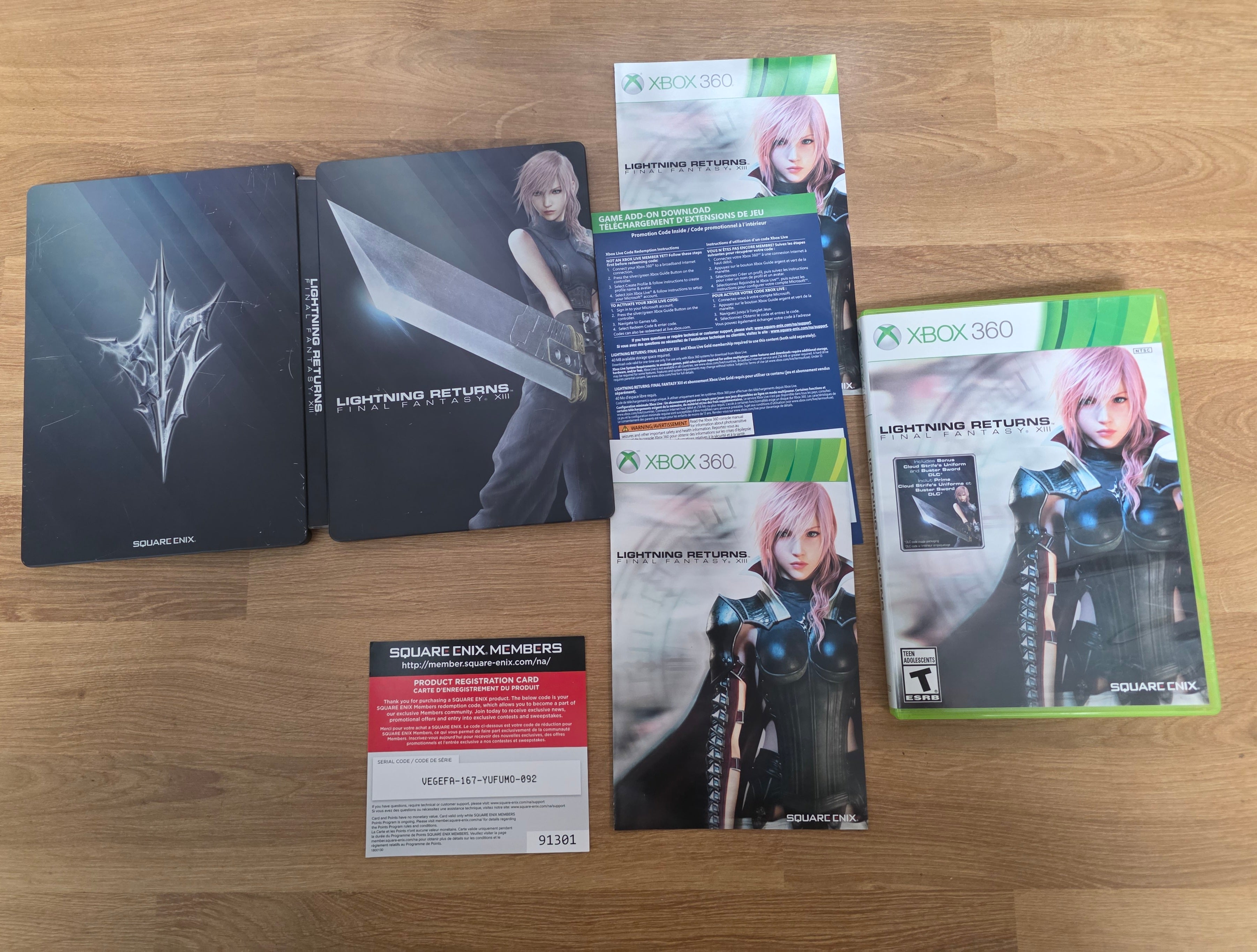 Final Fantasy XIII Lightning Returns Steelbook Edition - Microsoft Xbox 360