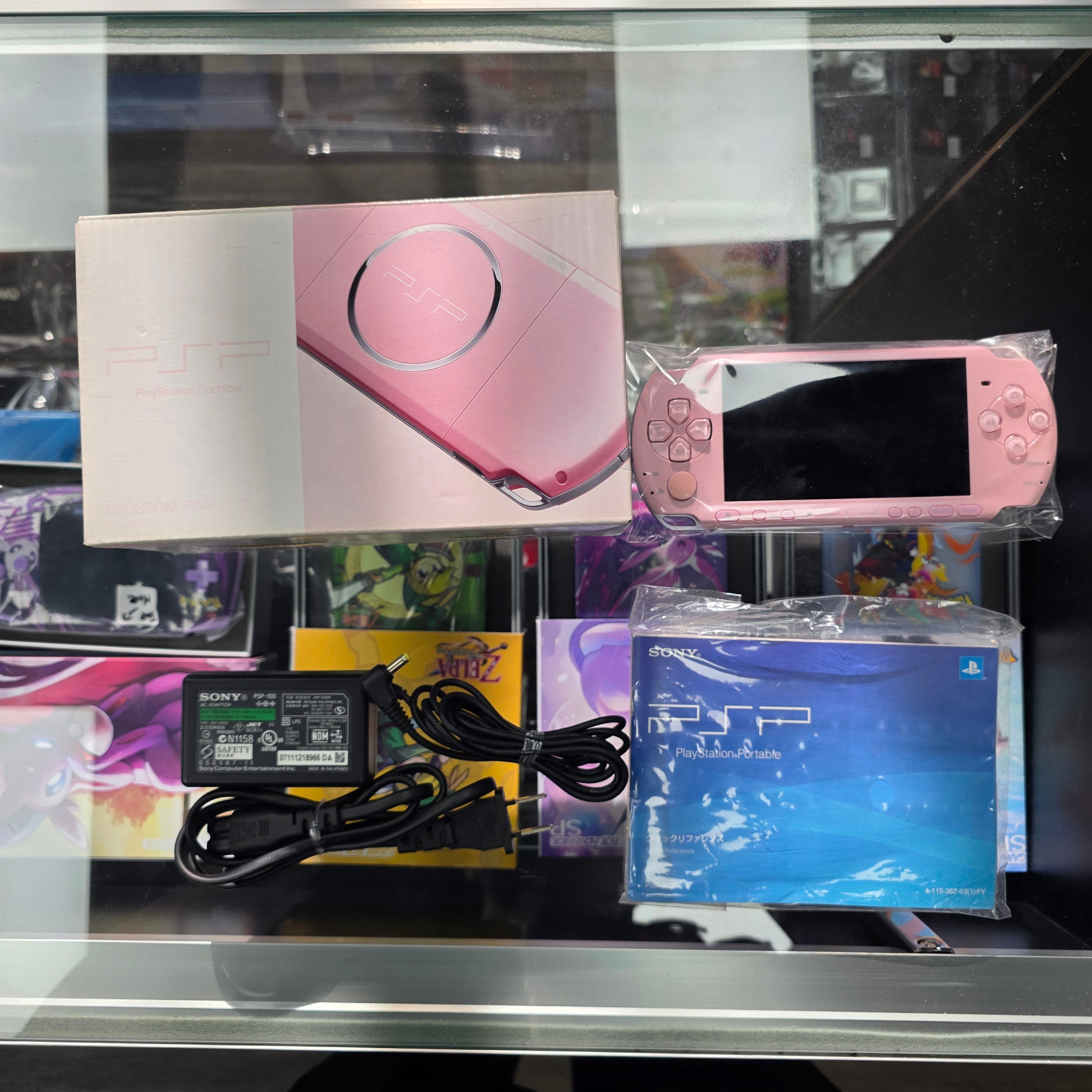 (Complete in Box) Sony PlayStation Portable PSP PINK Model 3000 Handheld Console (Japanese)