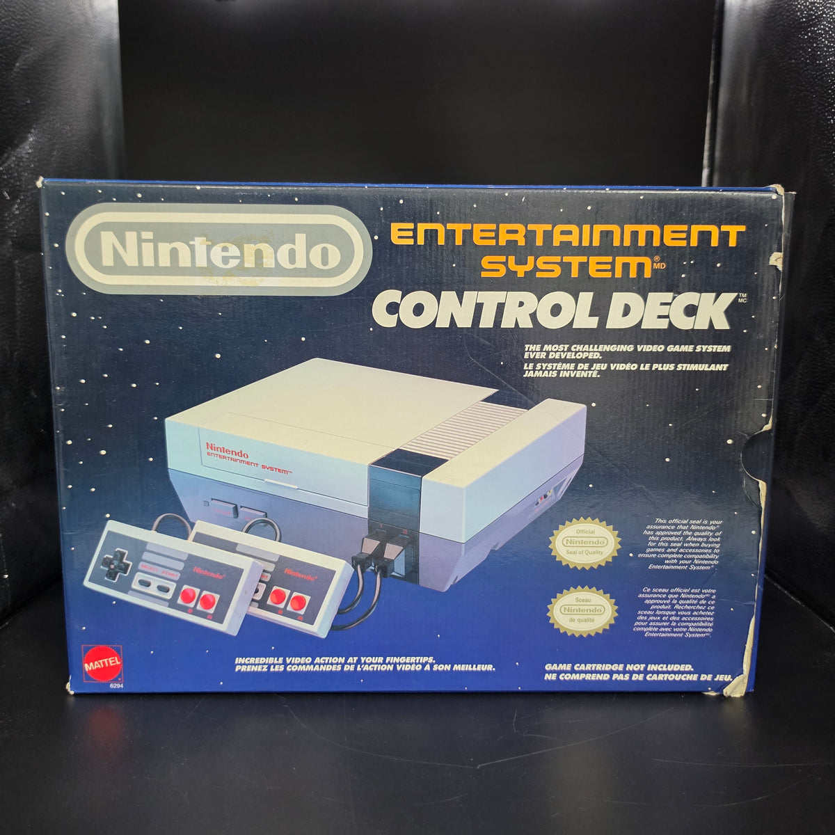 CIB Nintendo NES Control Deck - Console Bundle