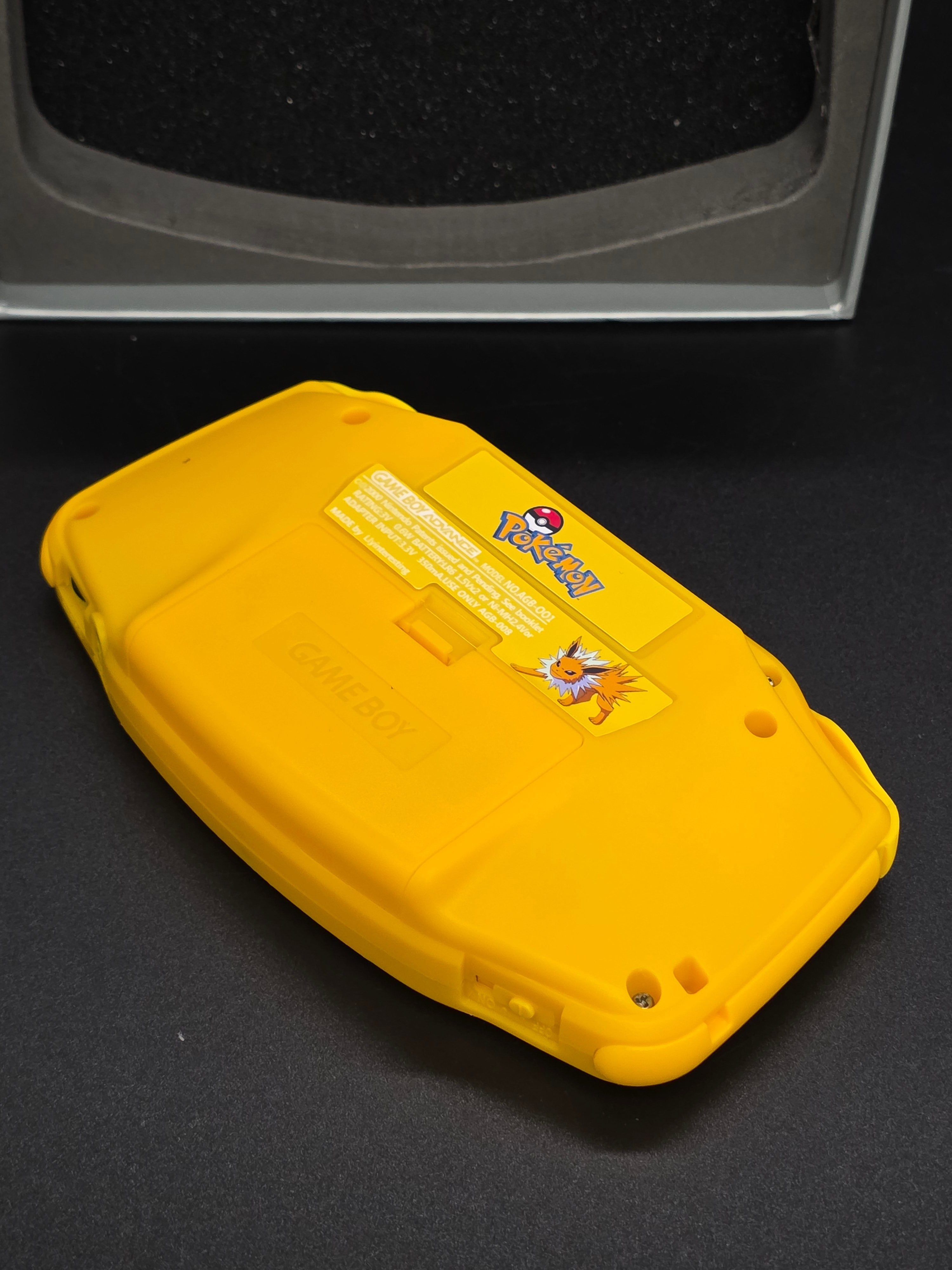 Nintendo Game Boy Advance (GBA) Custom Jolteon Backlit Handheld Console